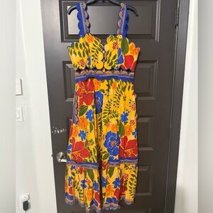 FARM Rio Vibrant Floral Maxi Dress
